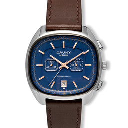 Apollon Chrono Blue Leather