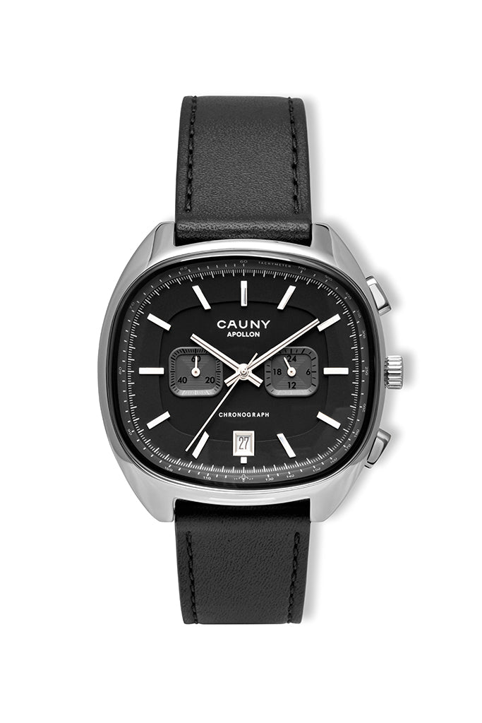 Apollon Chrono Black Leather