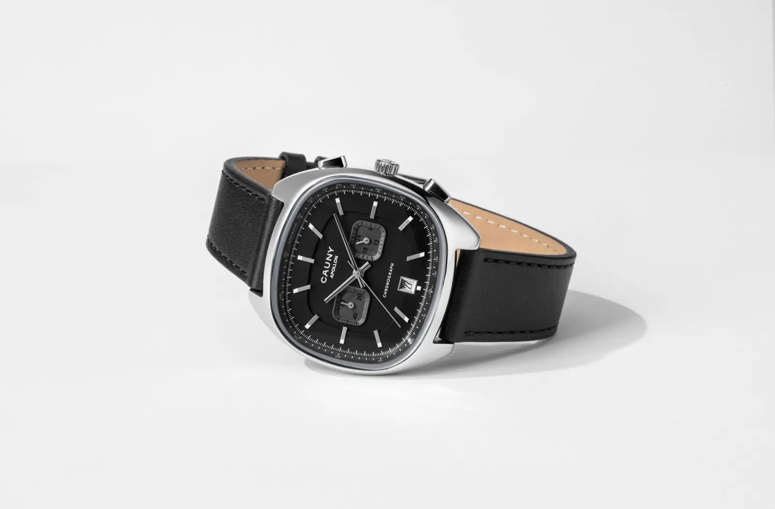 Apollon Chrono Black Leather