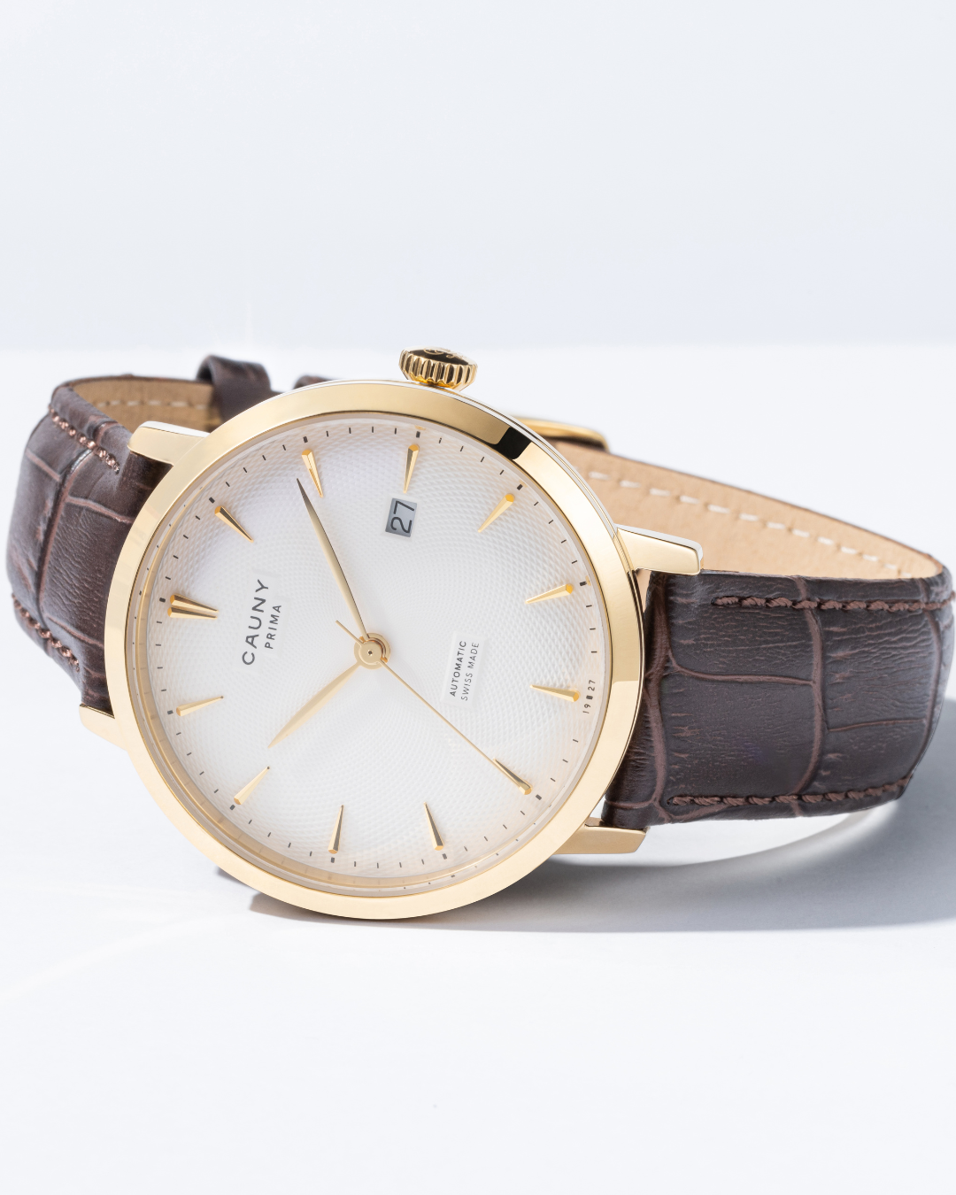 Automatic White Gold