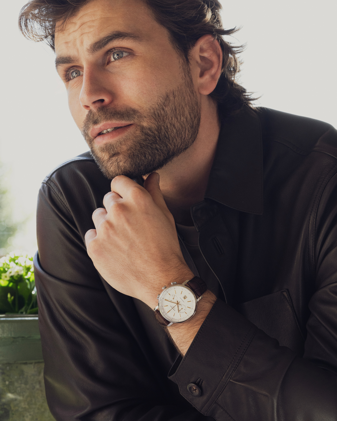 Bicolour White Chronograph