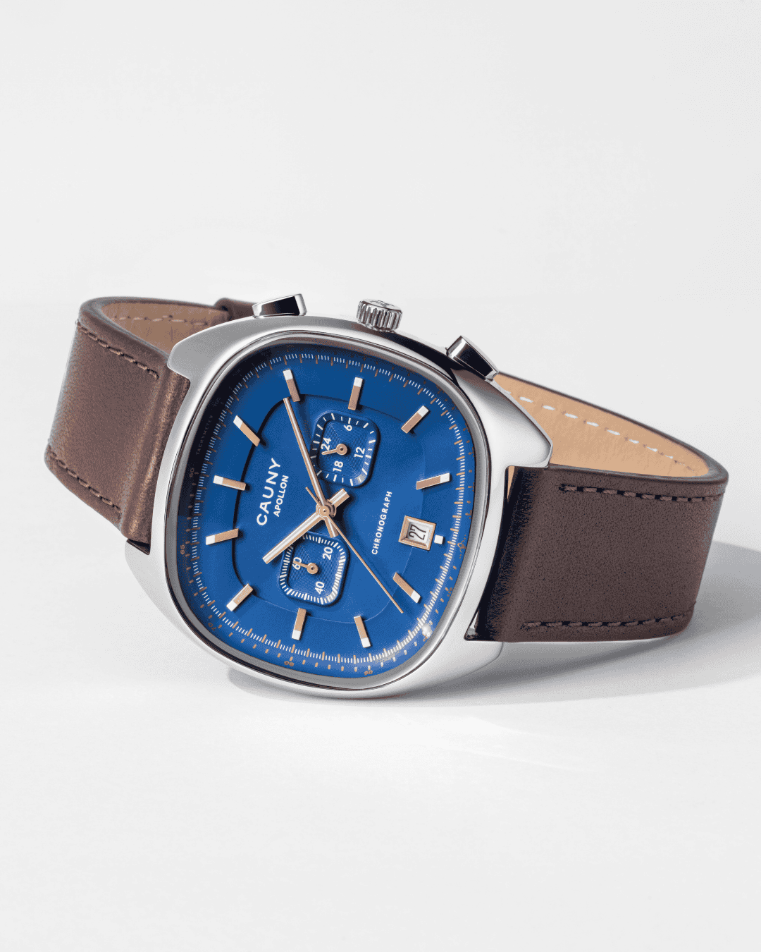 Apollon Chrono Blue Leather