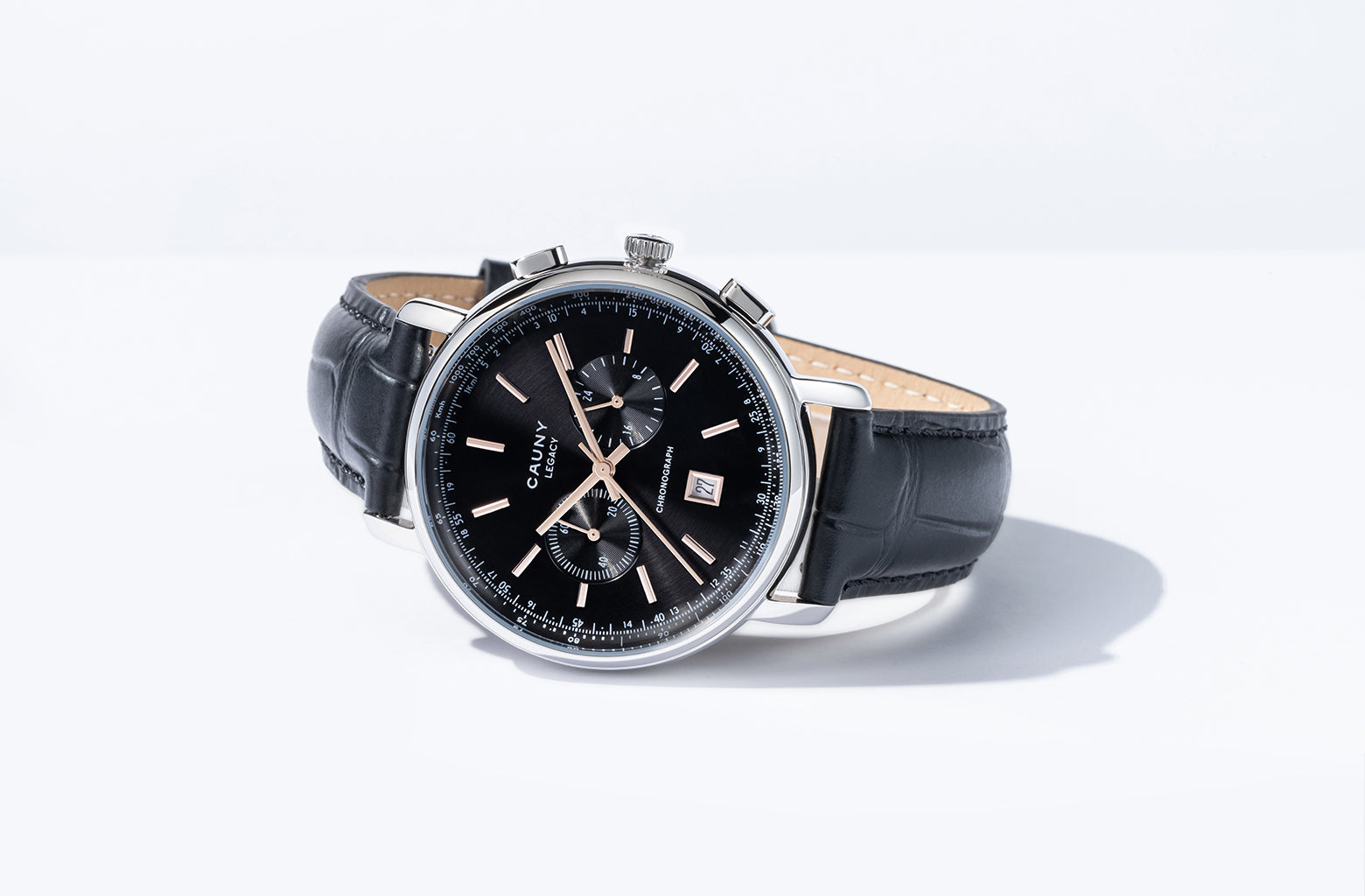 Bicolour Black Chronograph