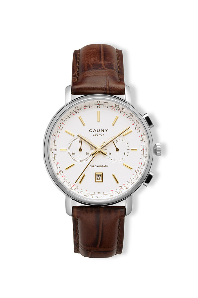 Bicolour White Chronograph