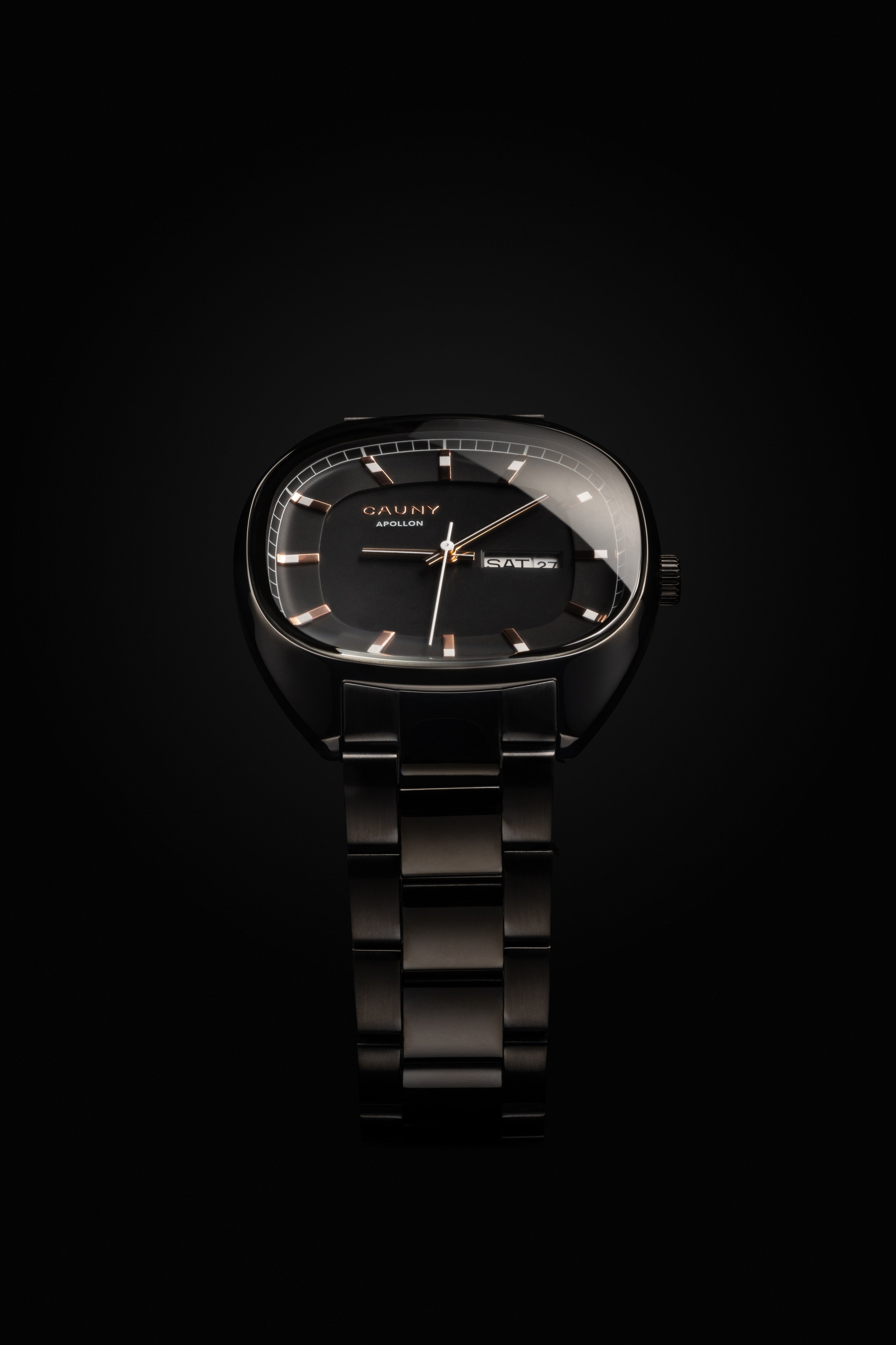 Day Date Steel Black