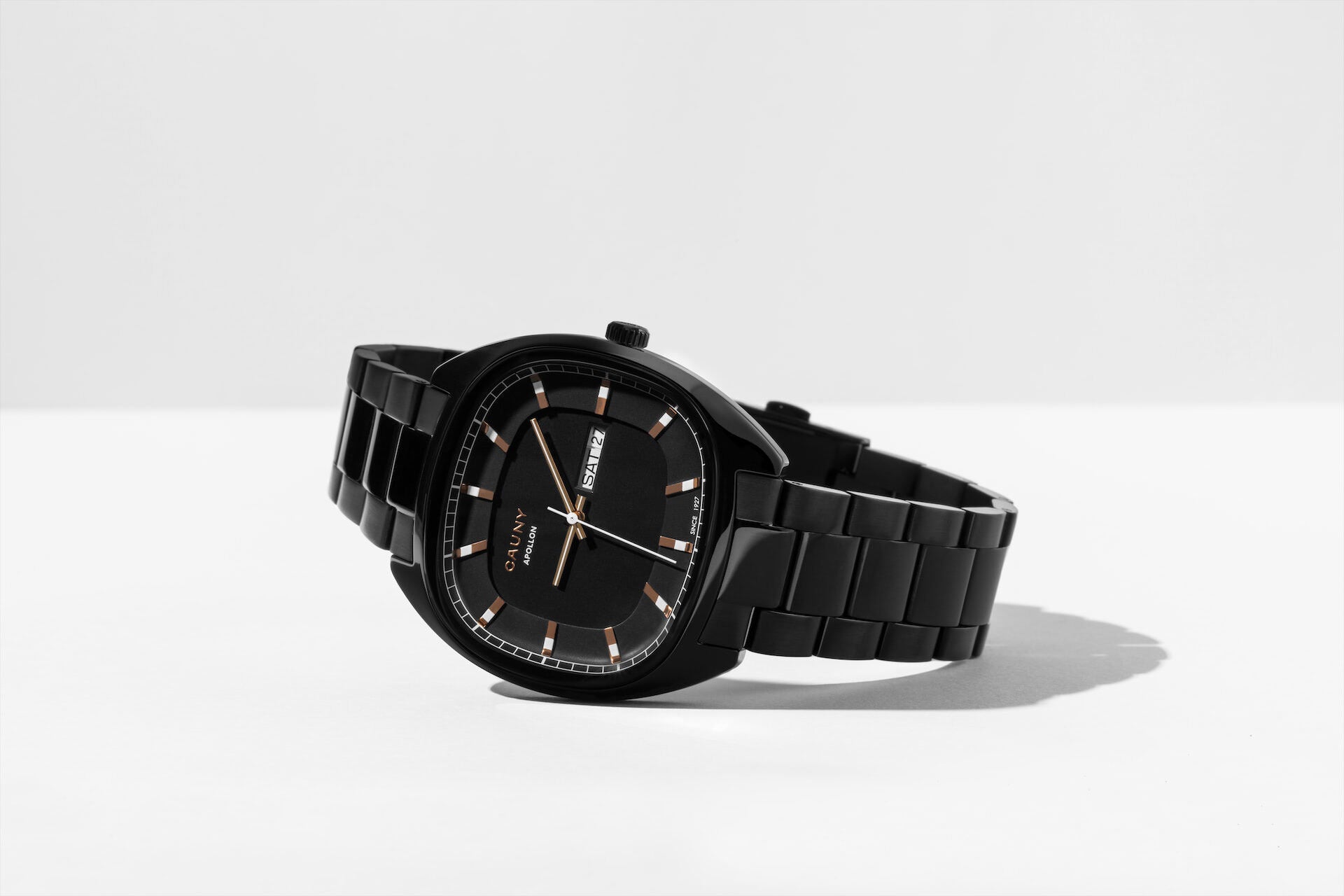 Day Date Steel Black