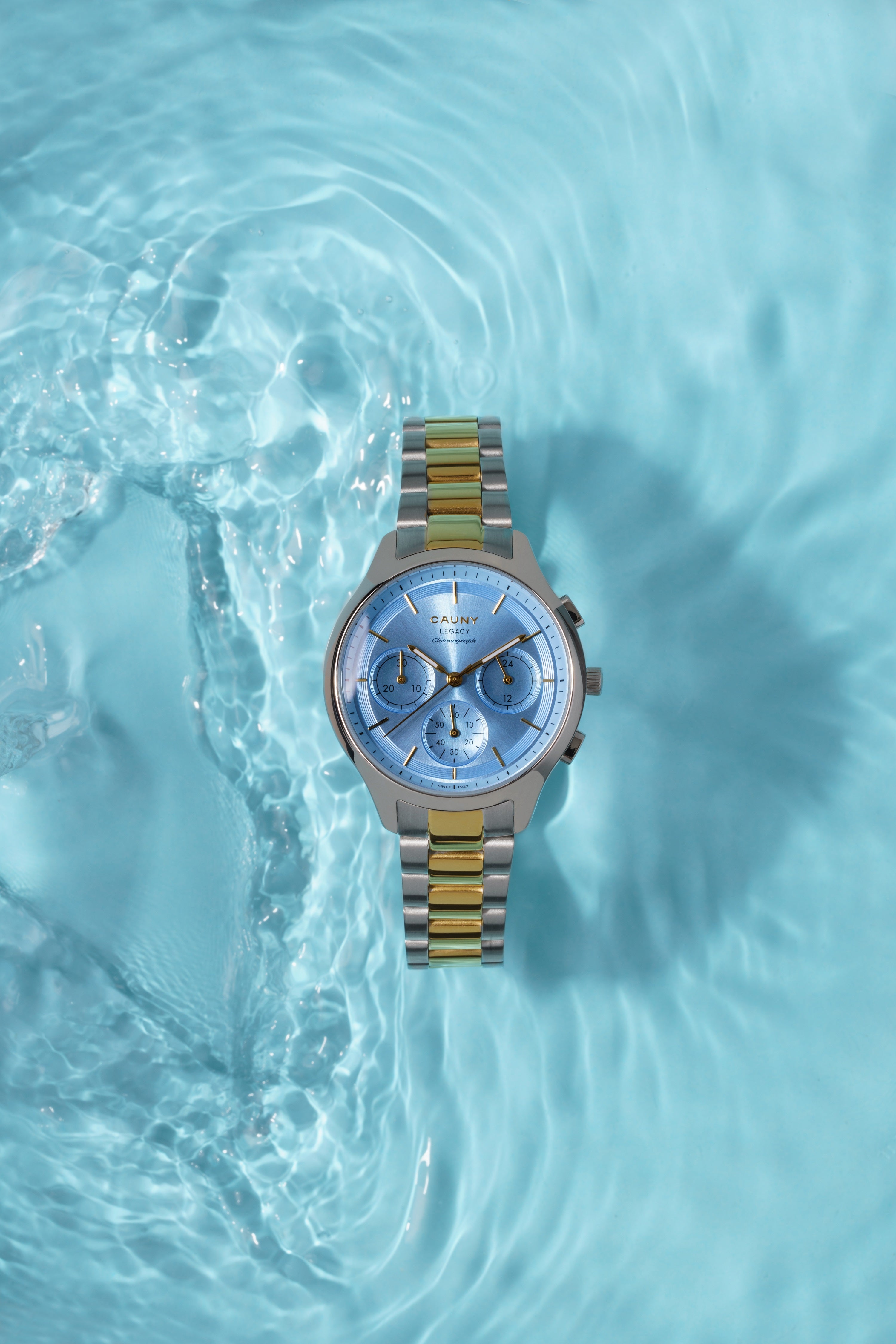 Woman Blue Chronograph