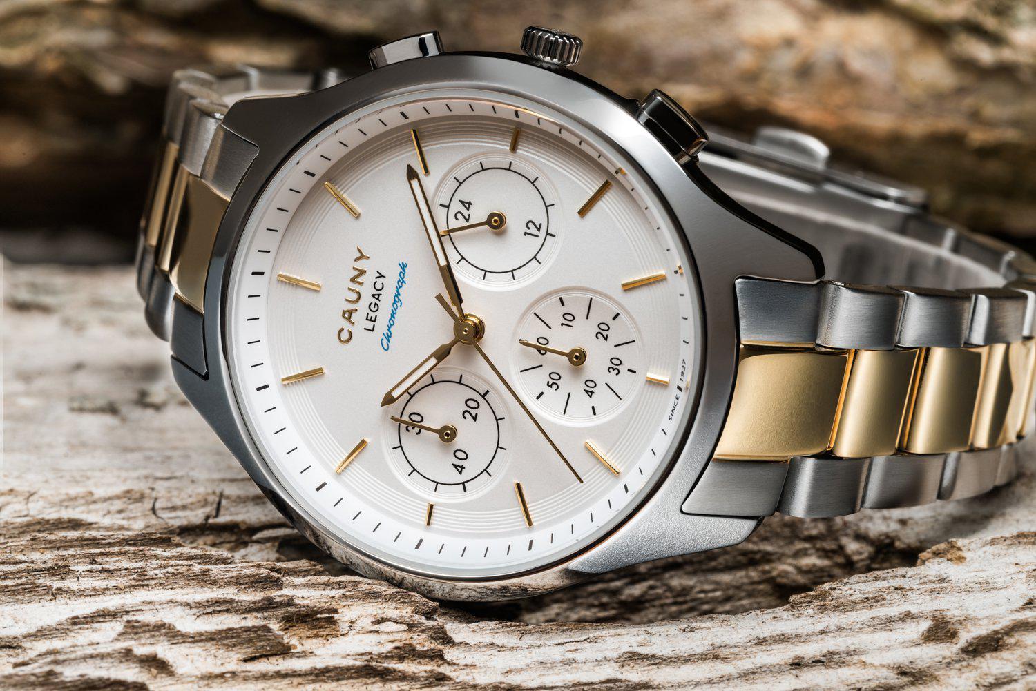 Woman Bicolour Chronograph - Cauny