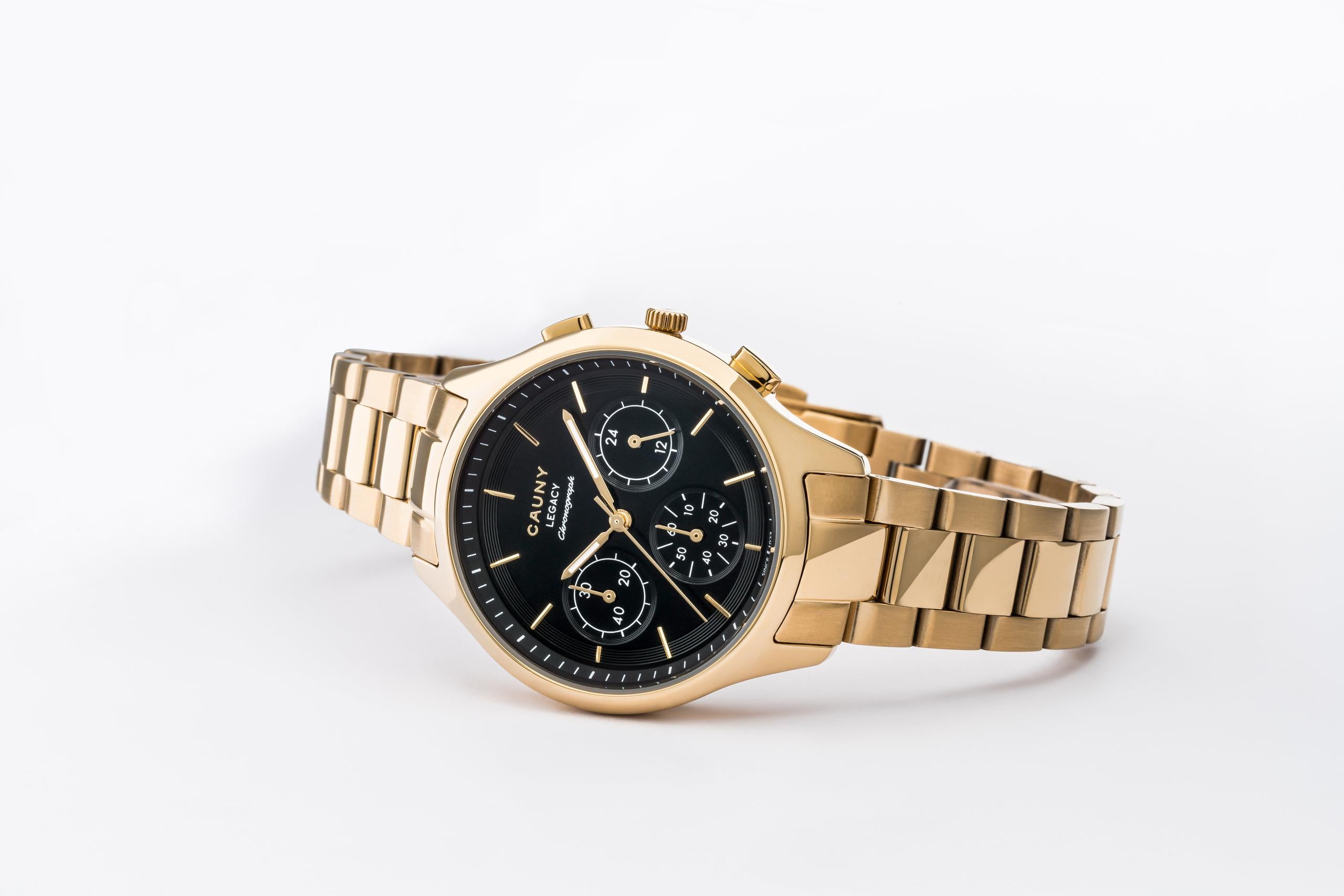 Woman Gold Chronograph