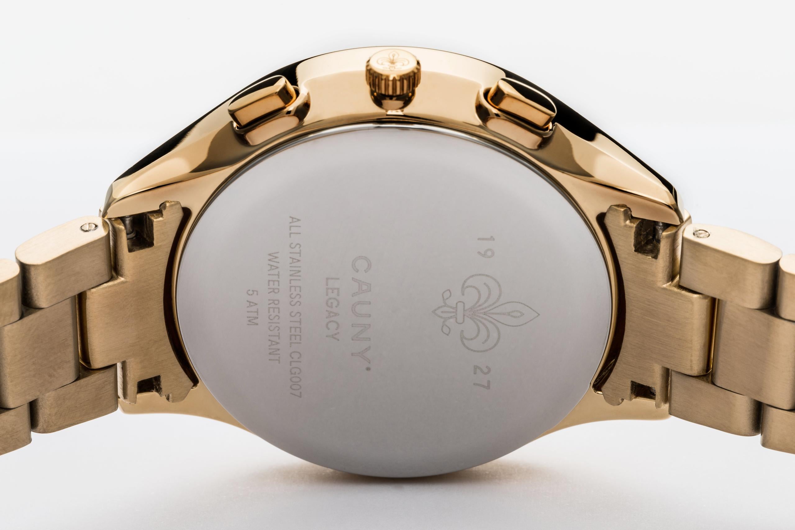 Woman Gold Chronograph