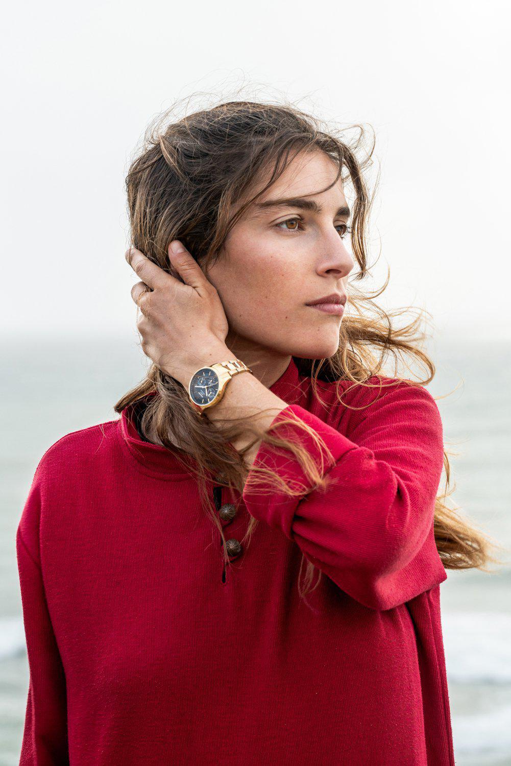 Woman Gold Chronograph