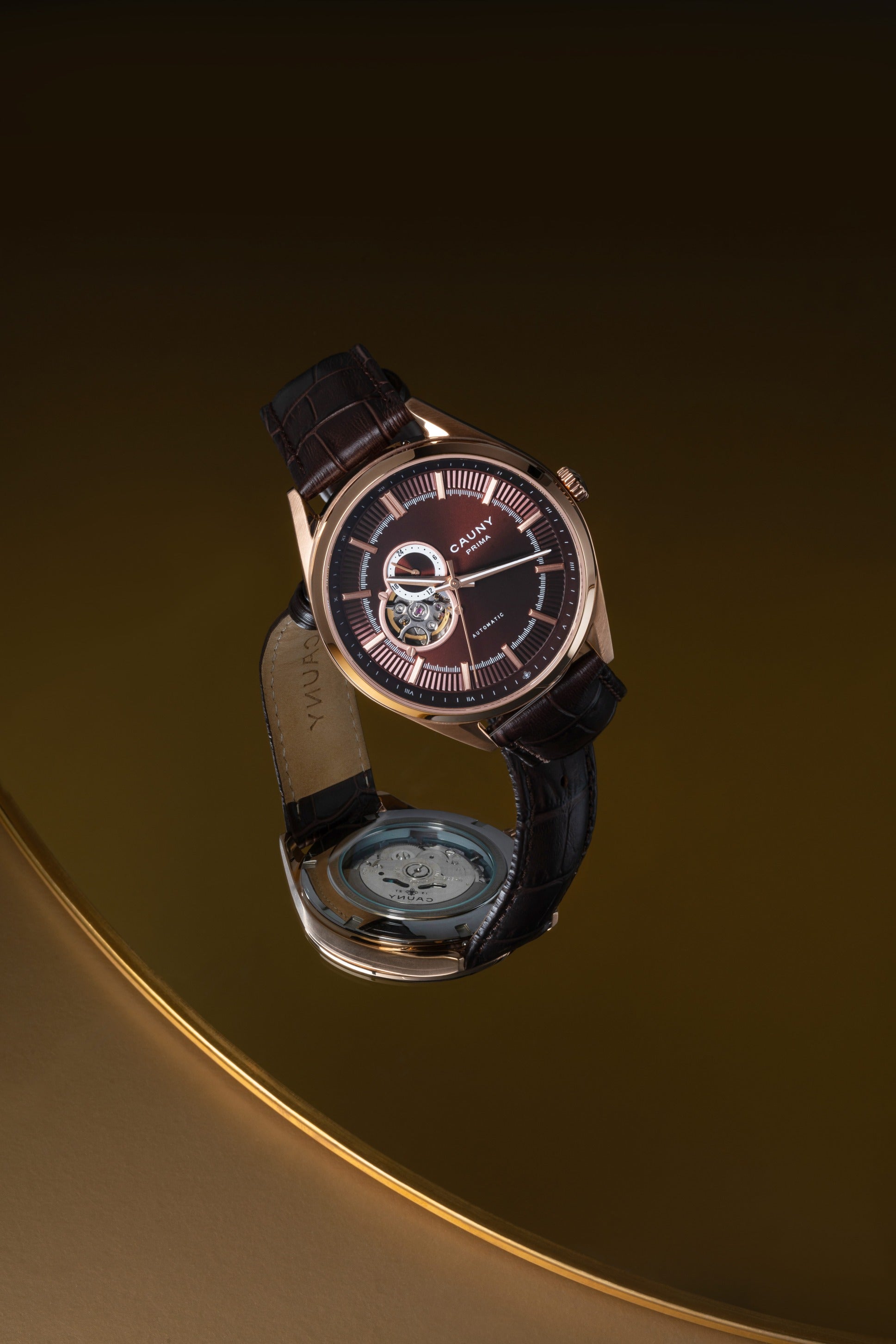 Cauny Prima Open Heart Rose Gold