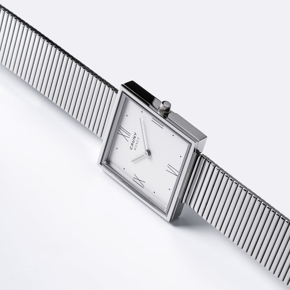 Moneo White Silver