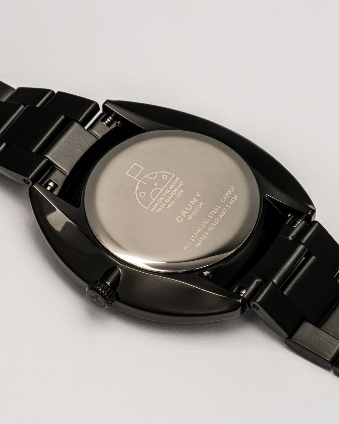 Apollon Day Date Steel Black