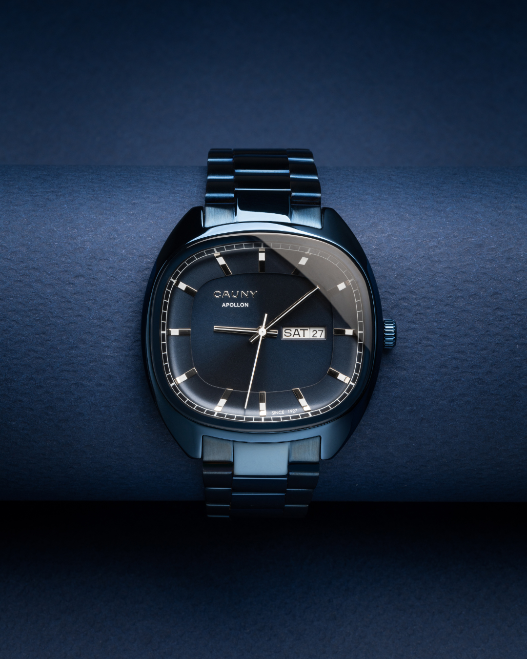 Apollon Day Date Steel Blue