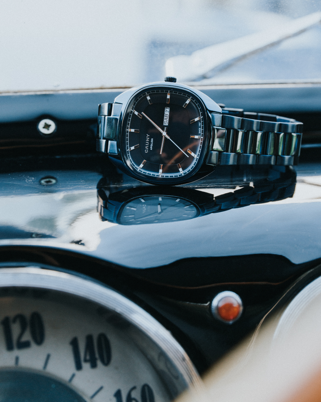 Apollon Day Date Steel Blue