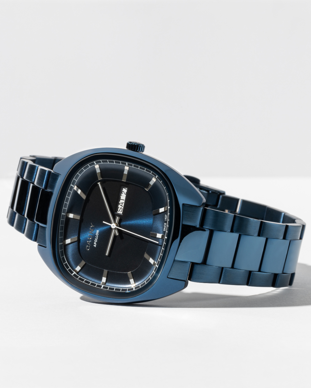 Apollon Day Date Steel Blue