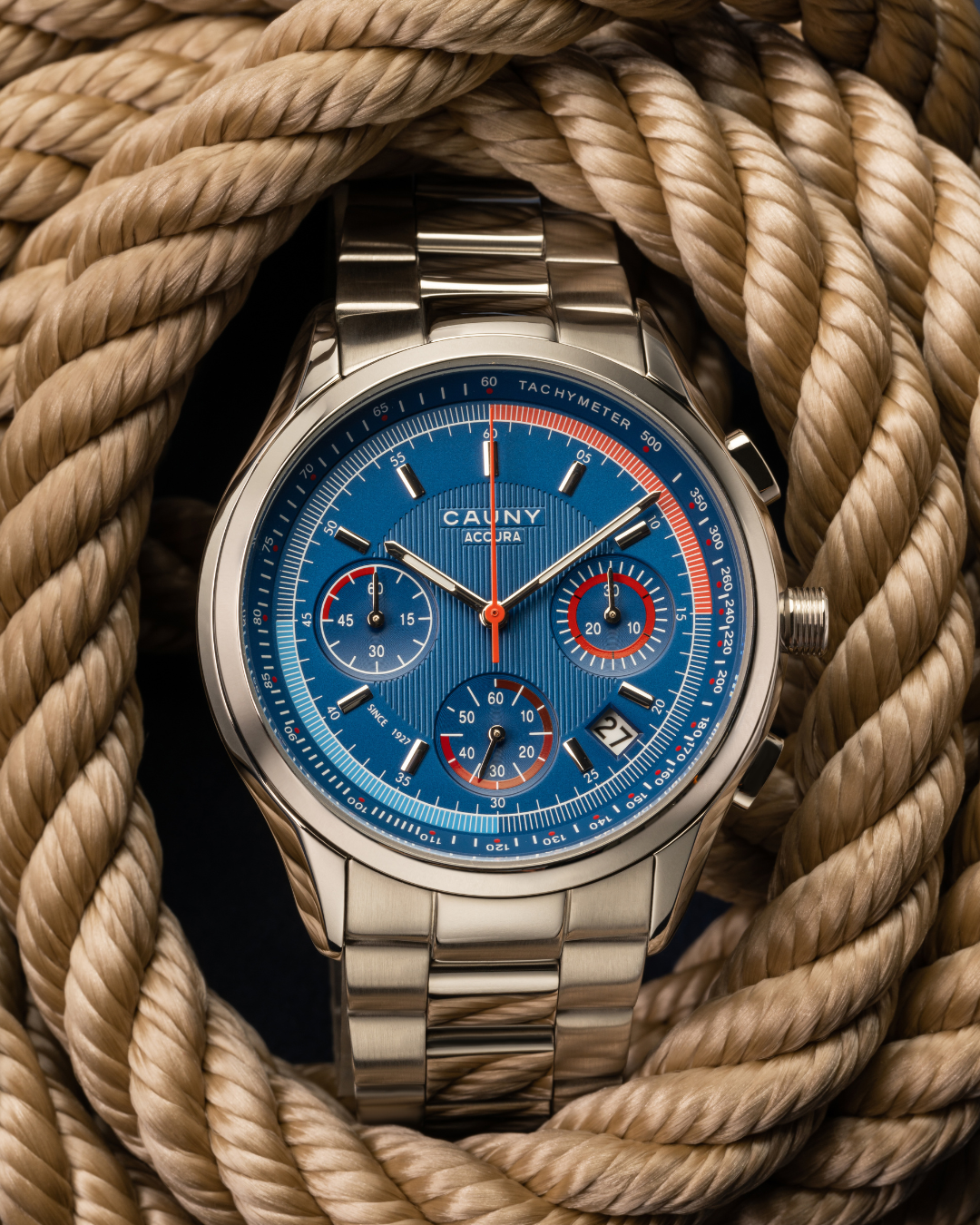 Accura Blue Chronograph