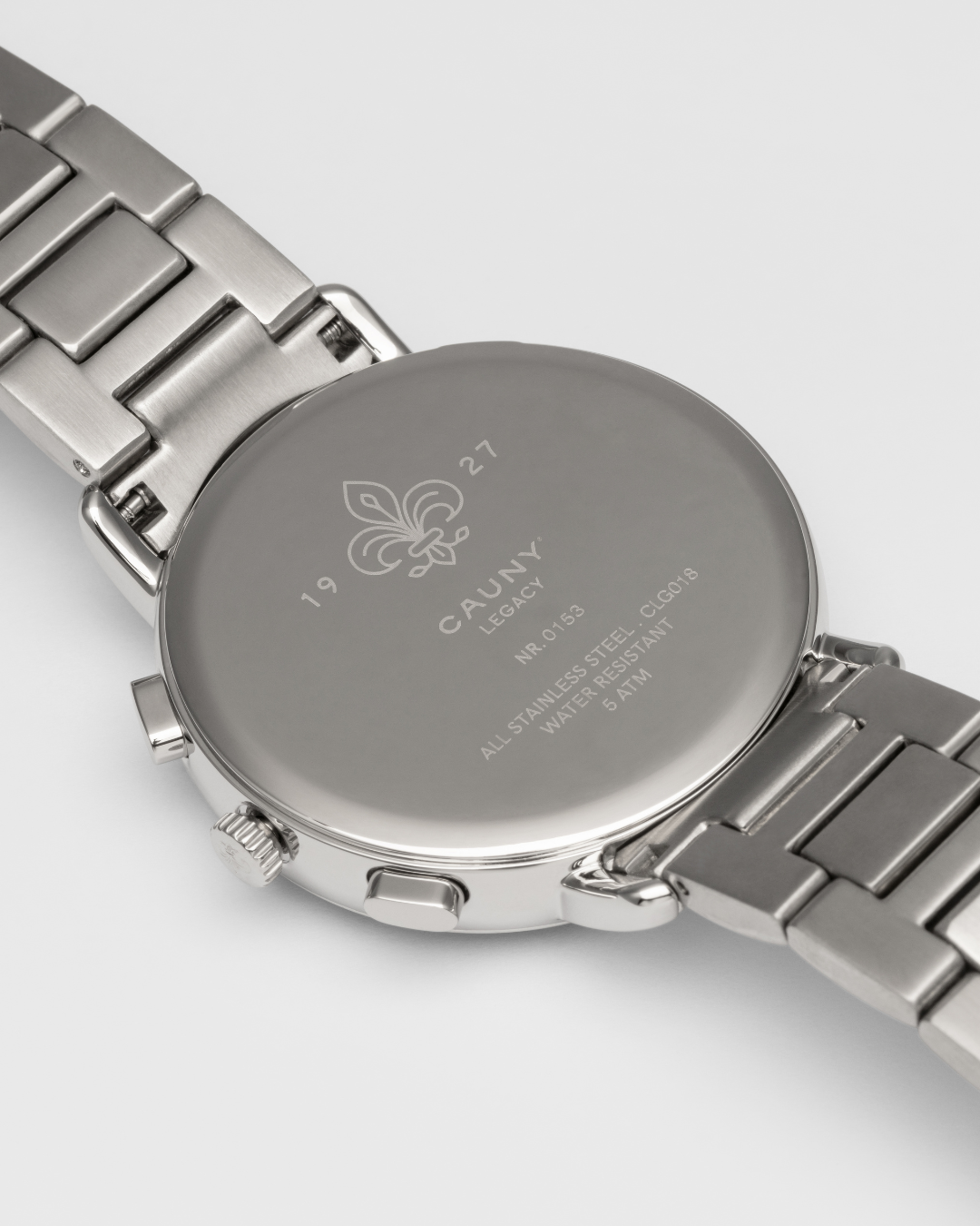 Legacy Chronograph White Steel