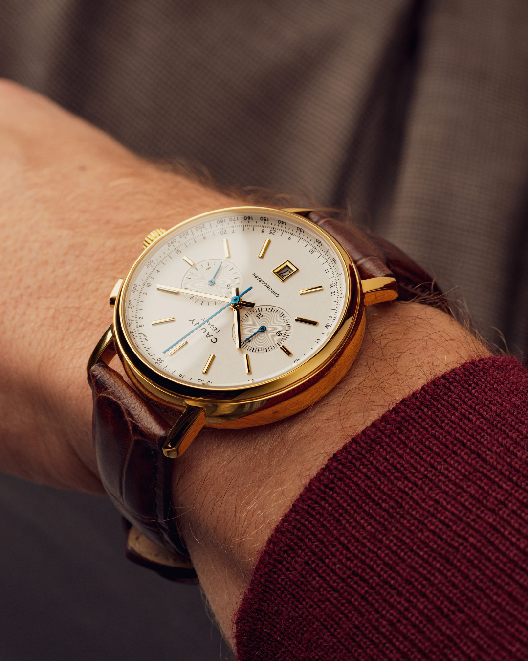 Legacy Chronograph White Gold