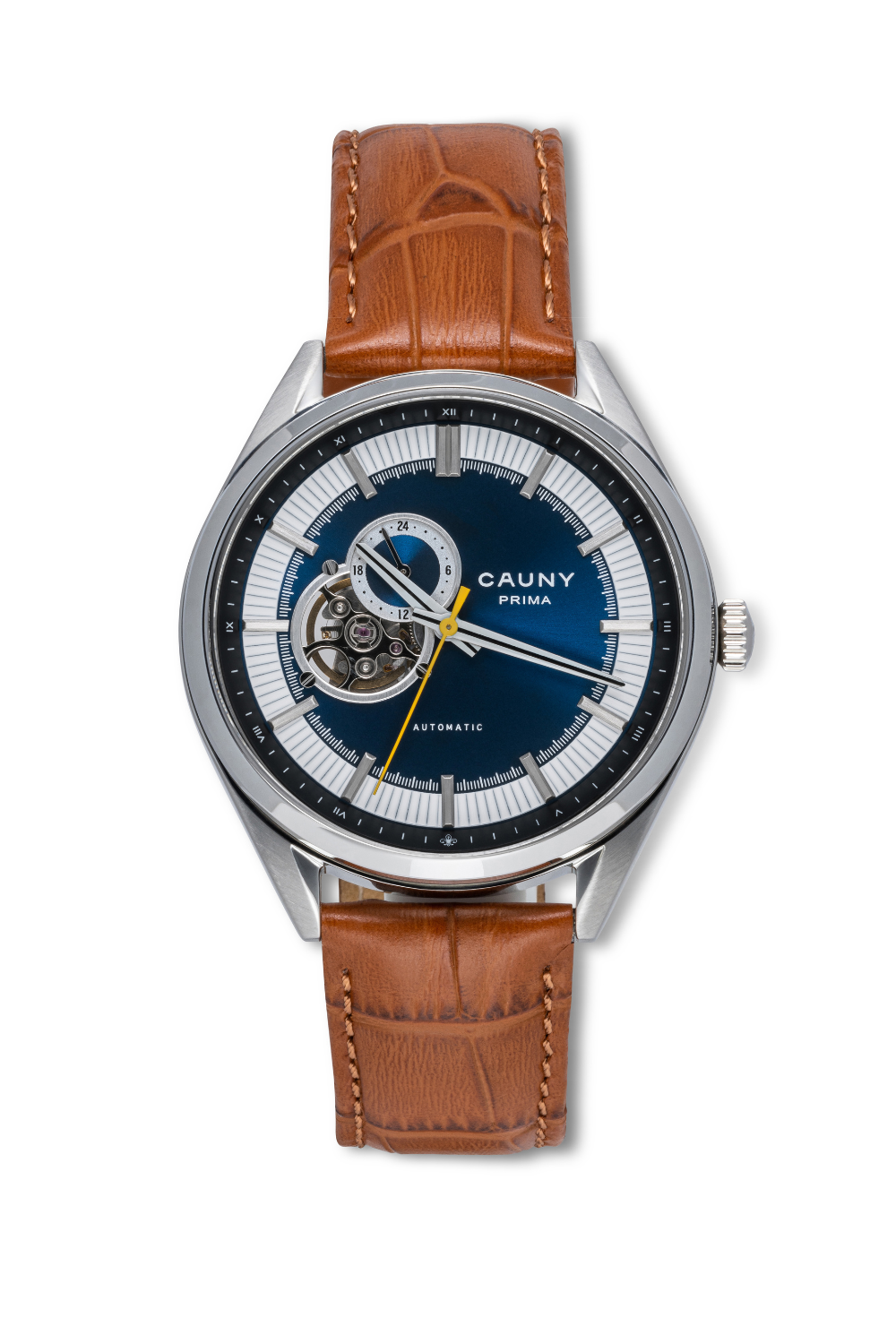 Open Heart Leather Blue