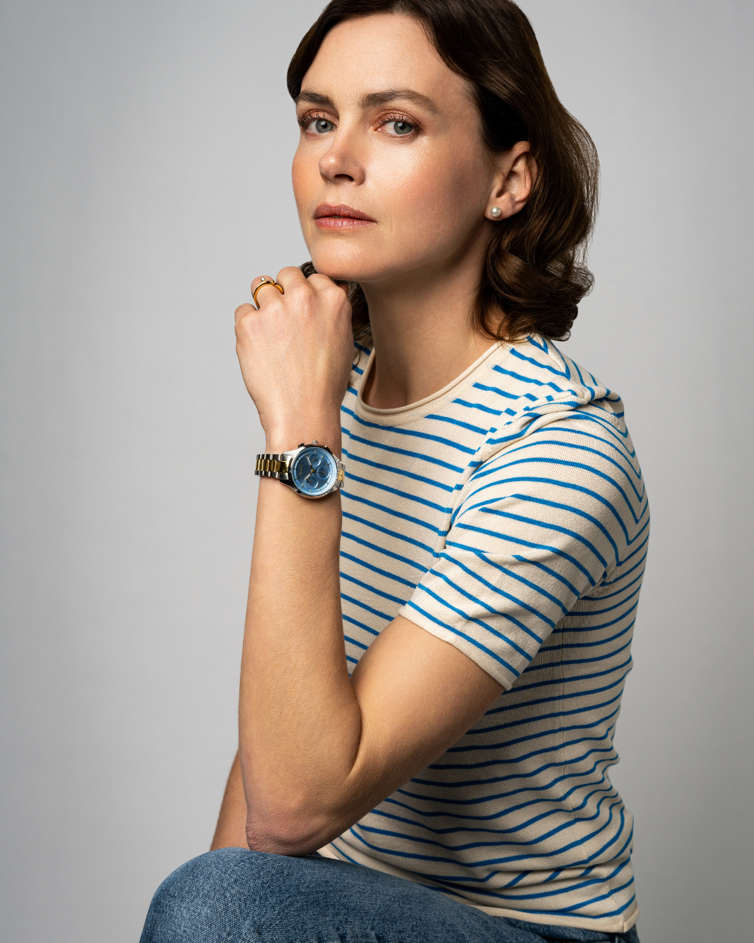 Legacy Woman Blue Chronograph