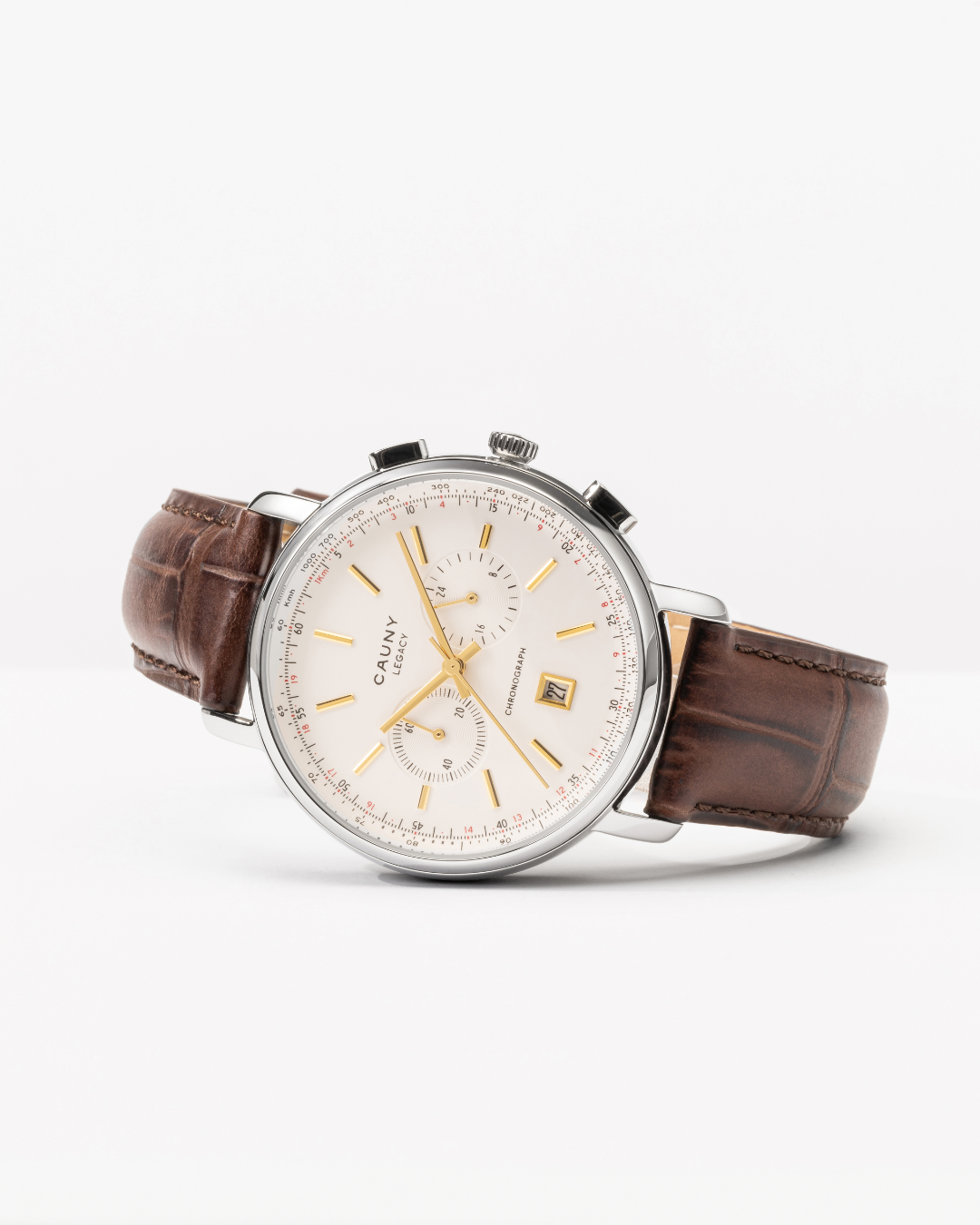 Bicolour White Chronograph