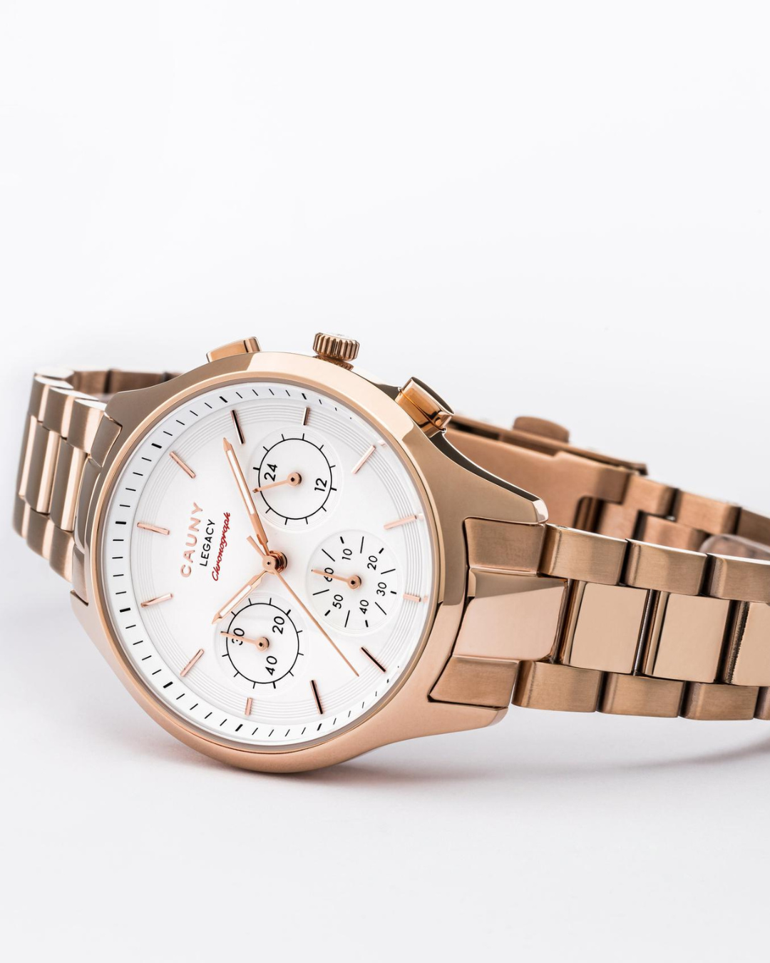 Legacy Woman Chronograph Rose Gold