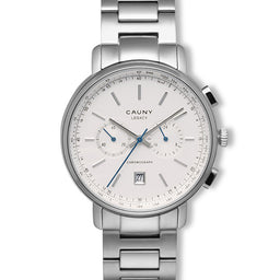 Legacy Chronograph White Steel