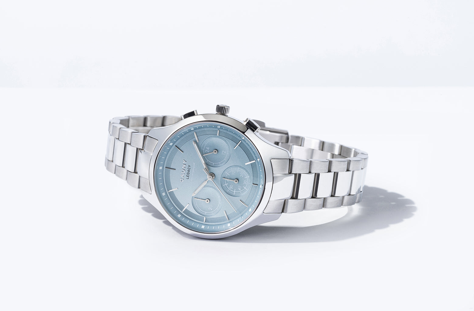 Woman Stone Blue Chronograph