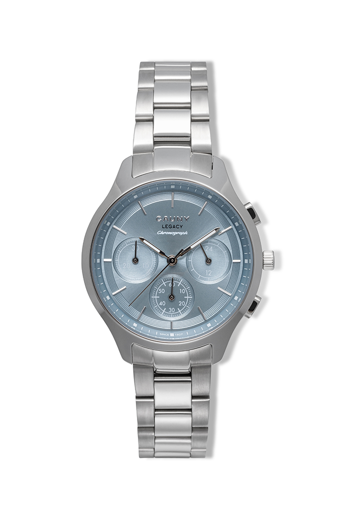 Woman Stone Blue Chronograph