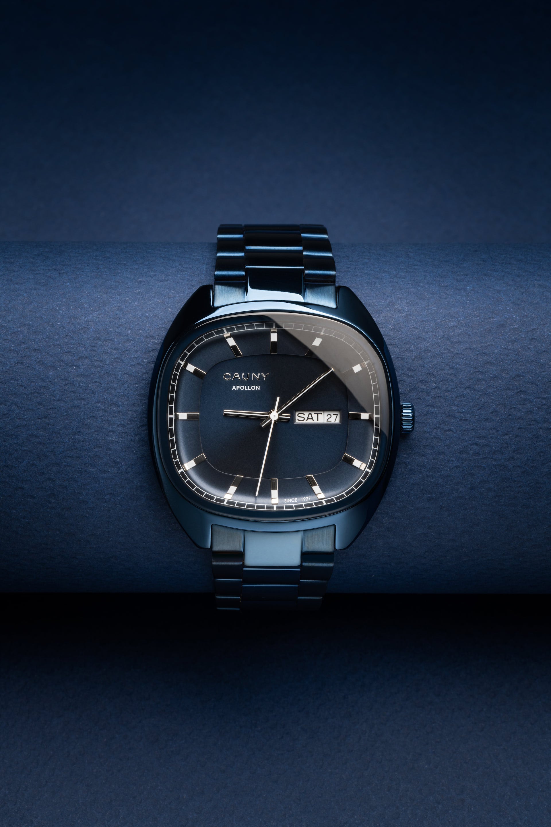 Cauny Apollon Day Date Steel Blue