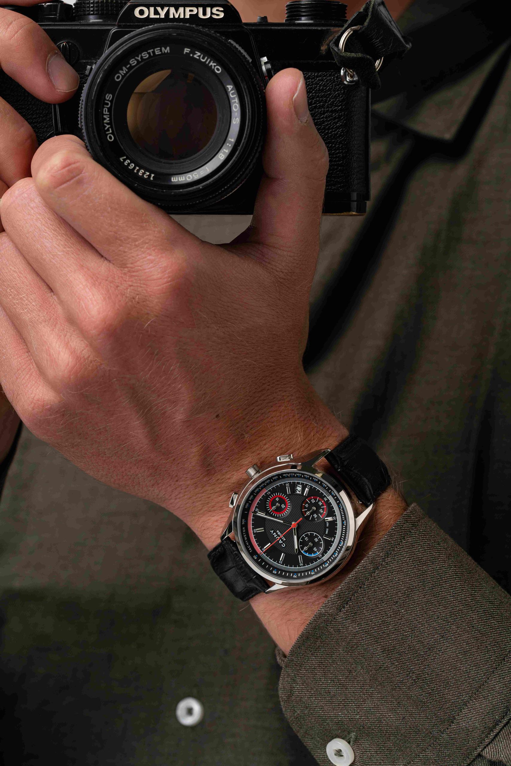 Black Chronograph - Cauny