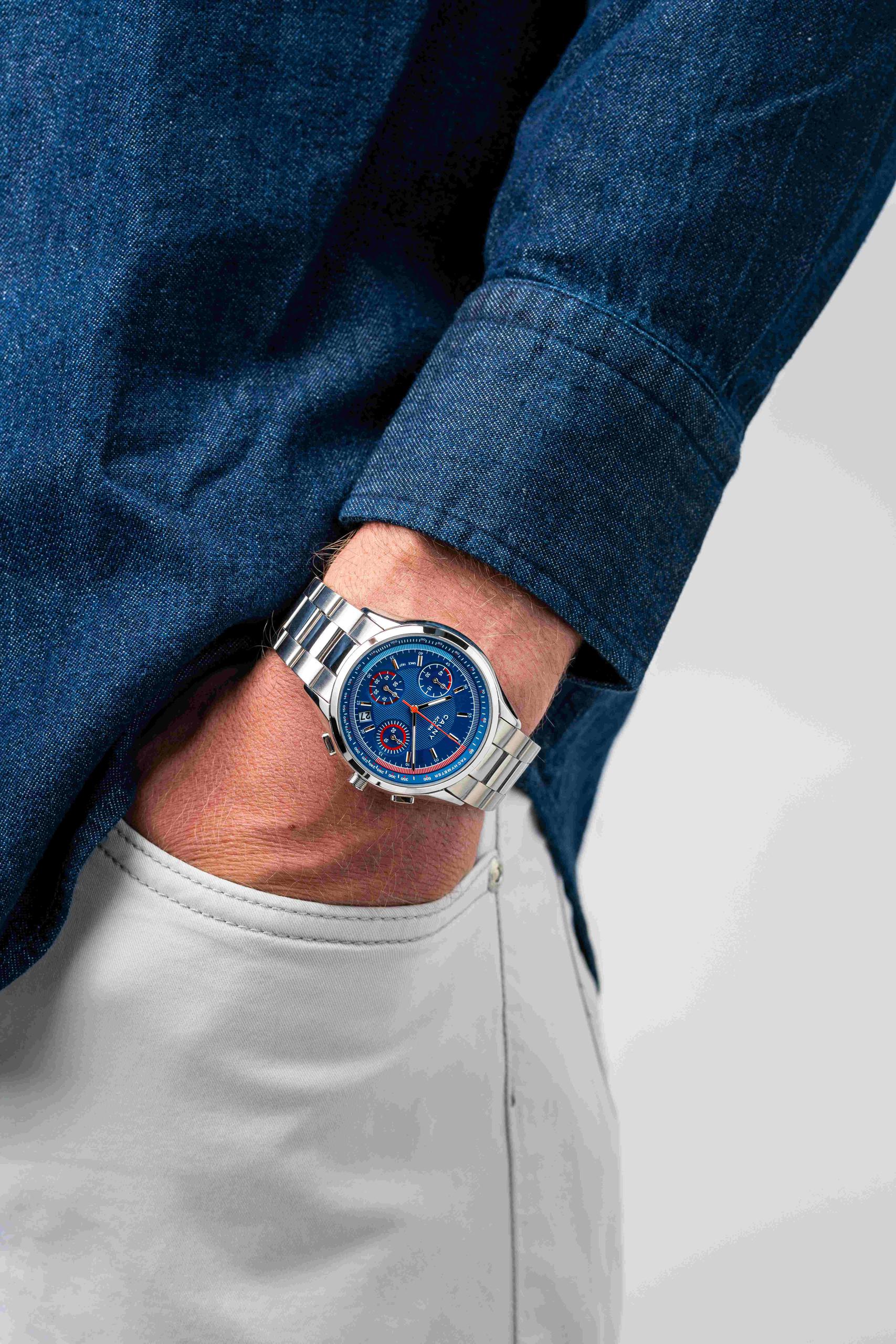 Blue Chronograph - Cauny
