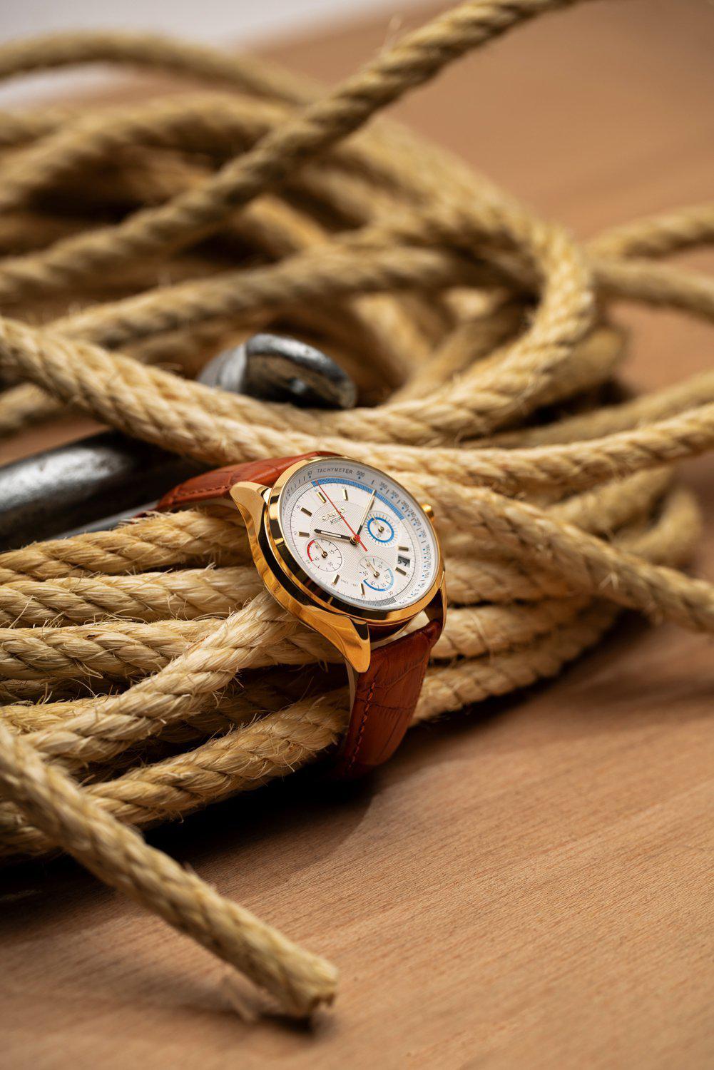 Gold Chronograph - Cauny