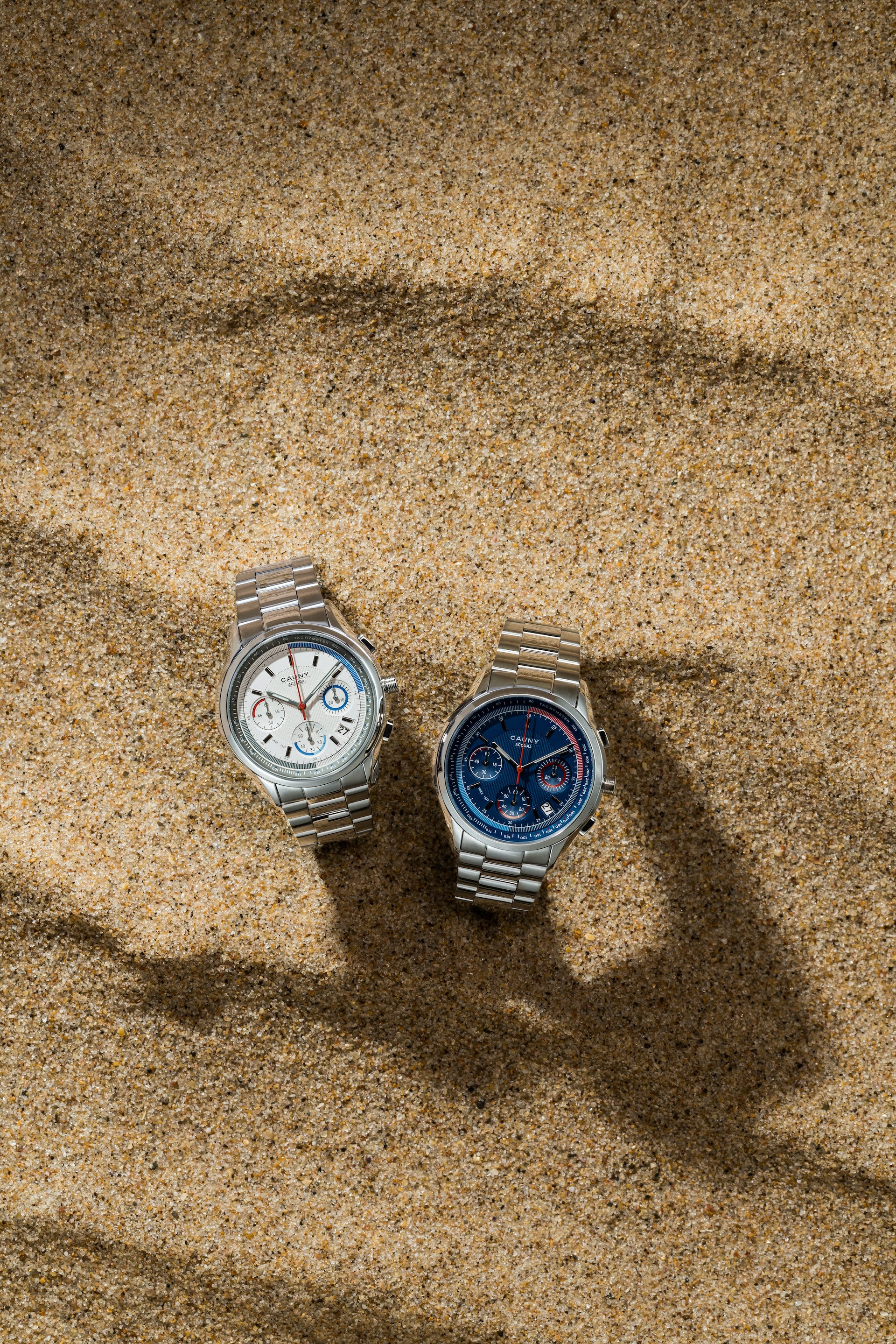 Cauny Accura Silver Chronograph