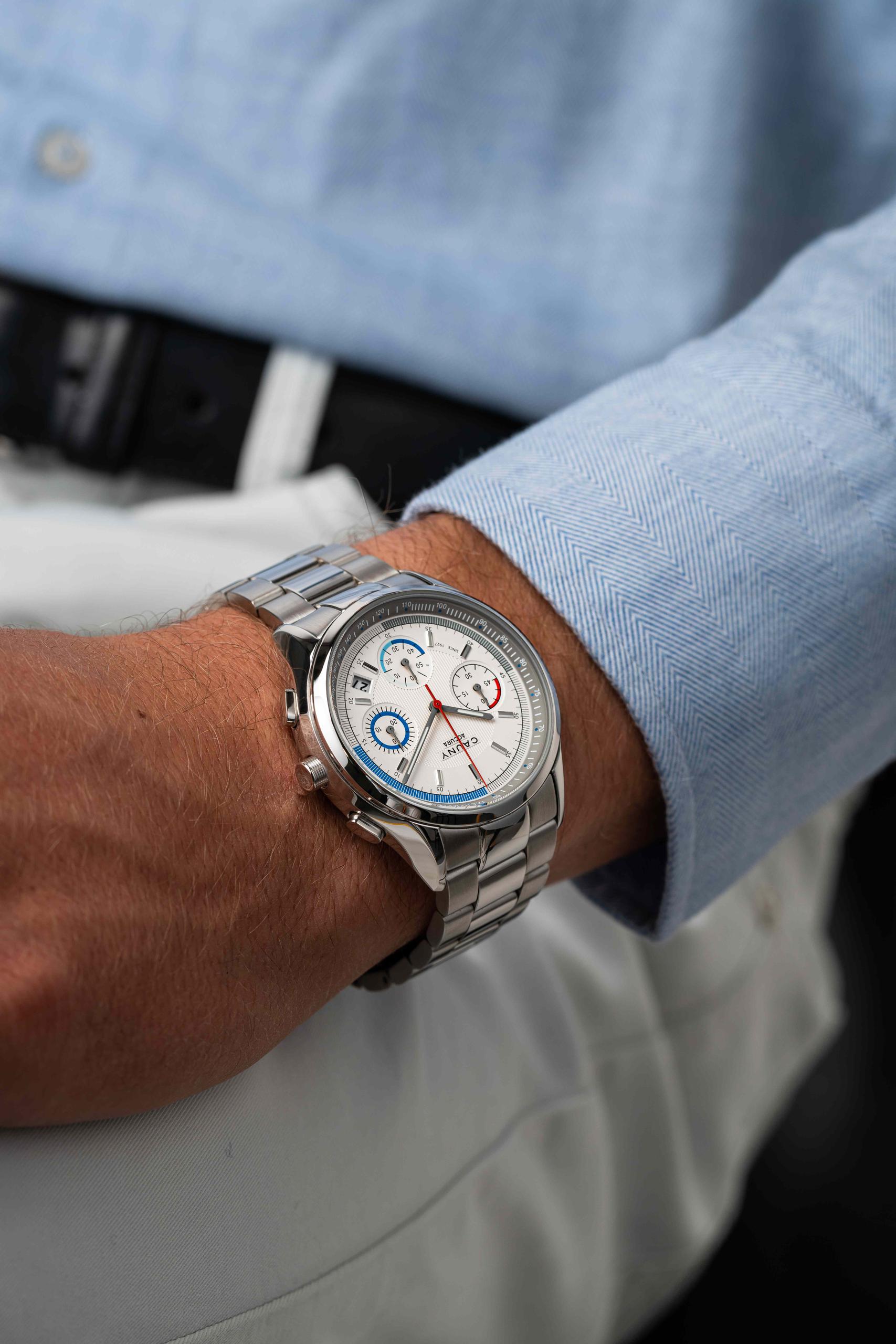 Silver Chronograph - Cauny