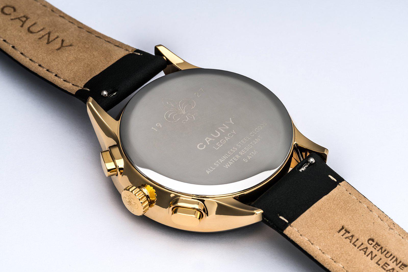 Black Gold Chronograph - Cauny