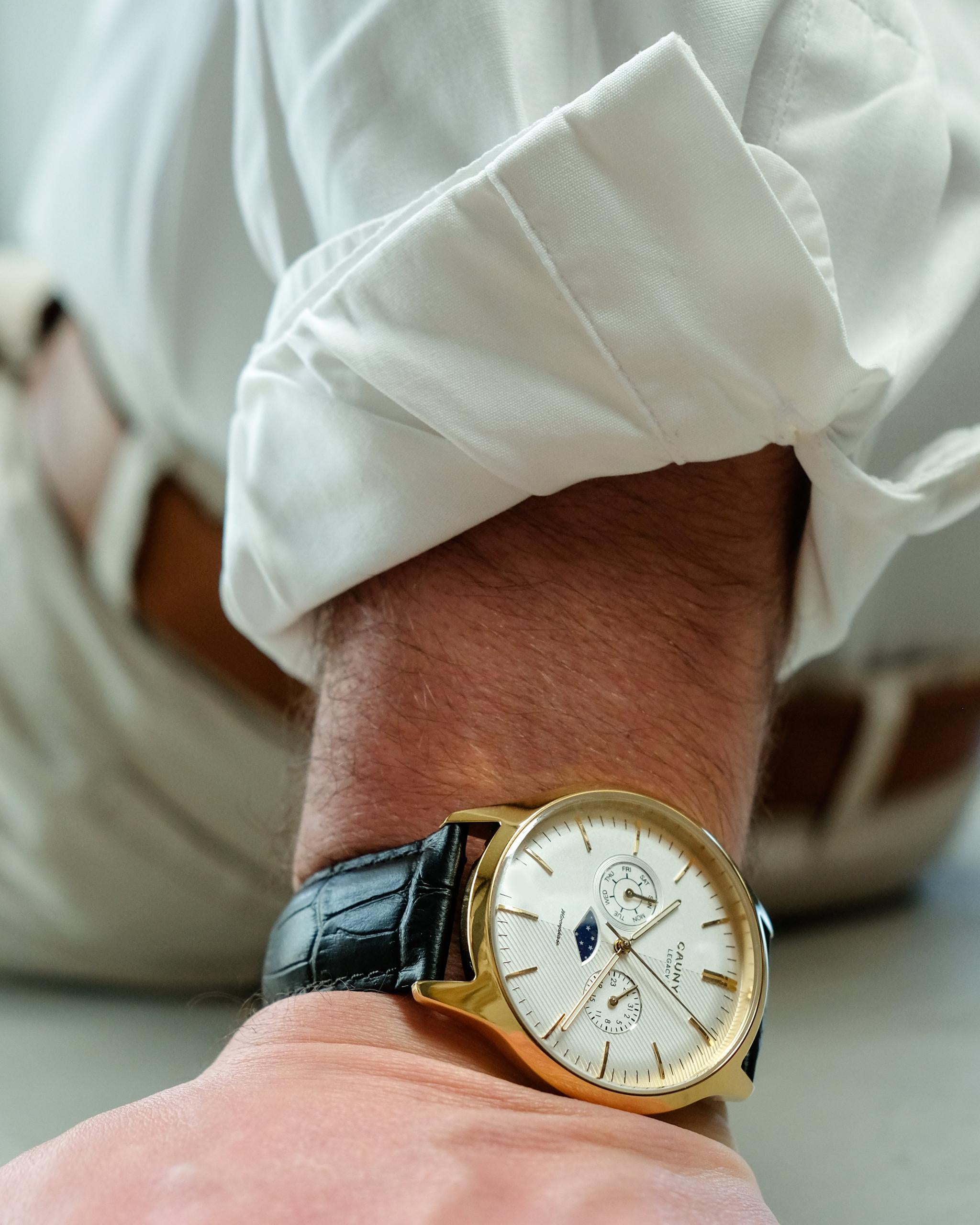 Moon-phase Multifunctions Gold - Cauny