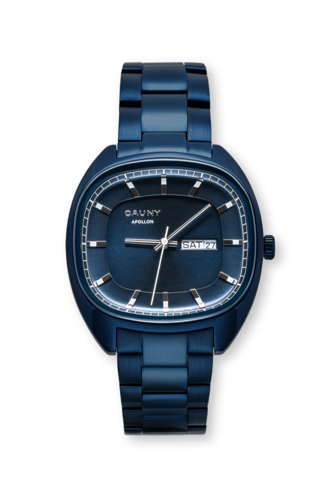 Cauny Apollon Day Date Steel Blue