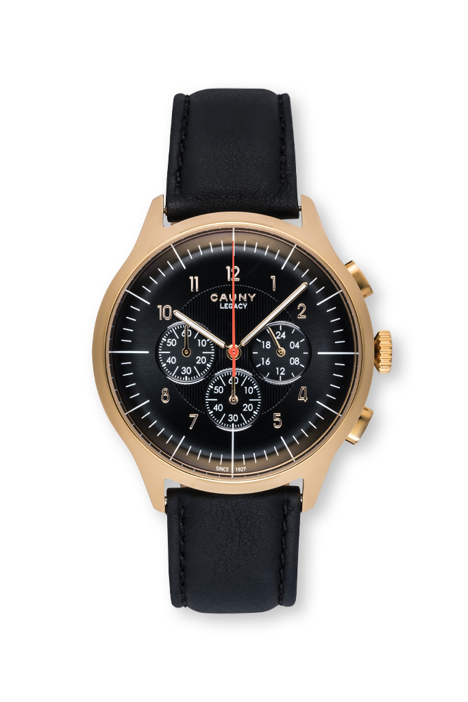 Legacy Chronograph Black Gold