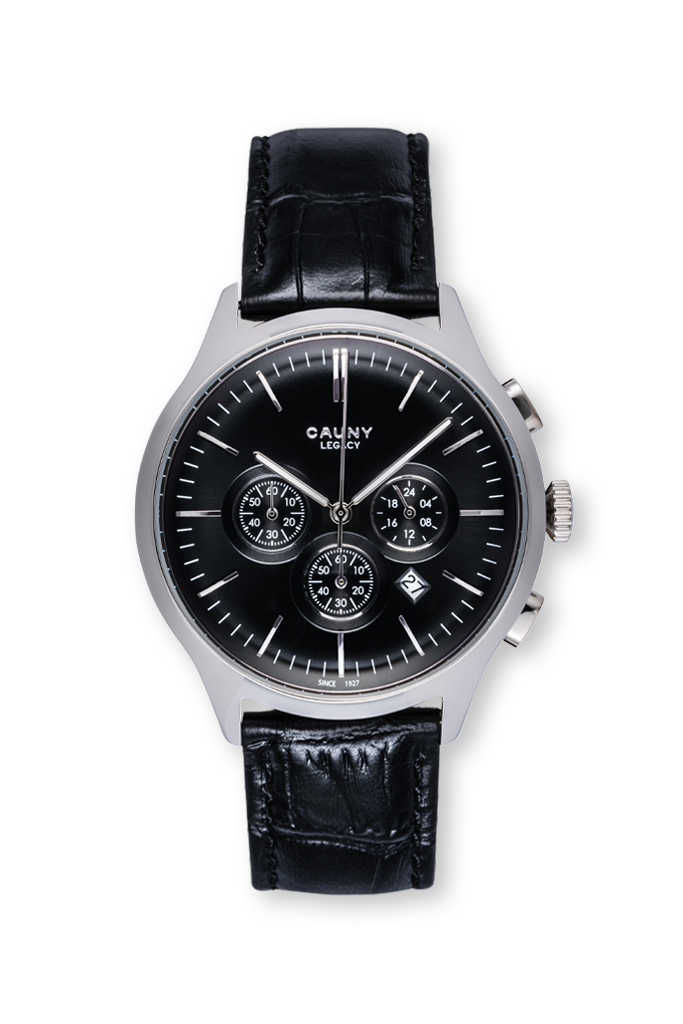 Legacy Chronograph Black Silver